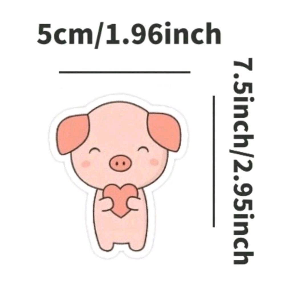 Assorted Pig Stickers 🐷 - Picture 4 of 5